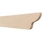 Ekena Millwork 2in. W x 8in. H x 32in. L Greensboro Woodgrain TimberThane Rafter Tail, Primed Tan RFTUR02X08X32GRNRCPR - alternate 1